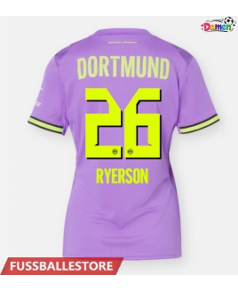 Günstige Borussia Dortmund Julian Ryerson #26 3rd trikot Damen 2026-27 Kurzarm